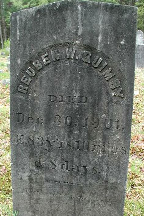 Reuben W. Q, son of Ephraim & Hannah Q